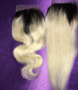 DarkRoot Blonde Closures